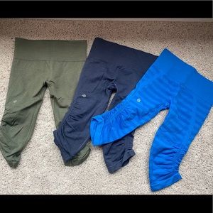 Lululemon cropped leggings